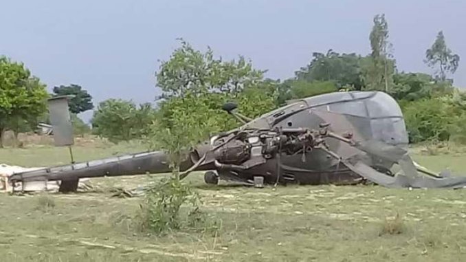 MDC calls for probe into crashed military chopper The 