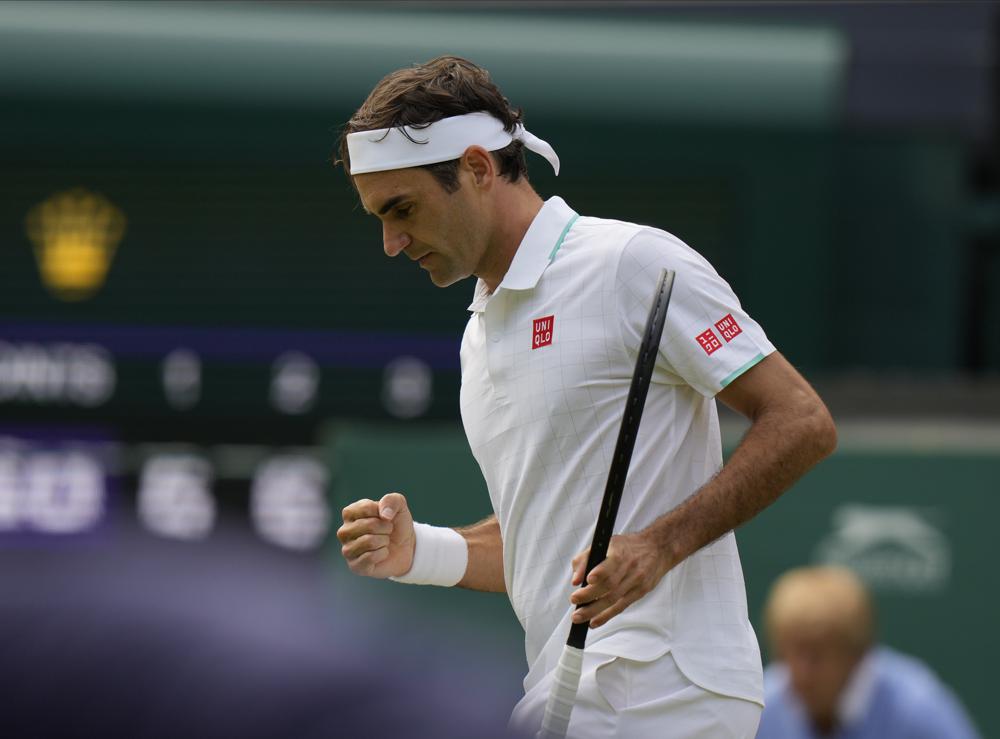 Roger Federer finds his rhythm, reaches Week 2 at ...